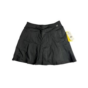 Eleven By‎ Venus Williams Flutter Skirt Black Size XS MSRP $84 Tennis Pickleball